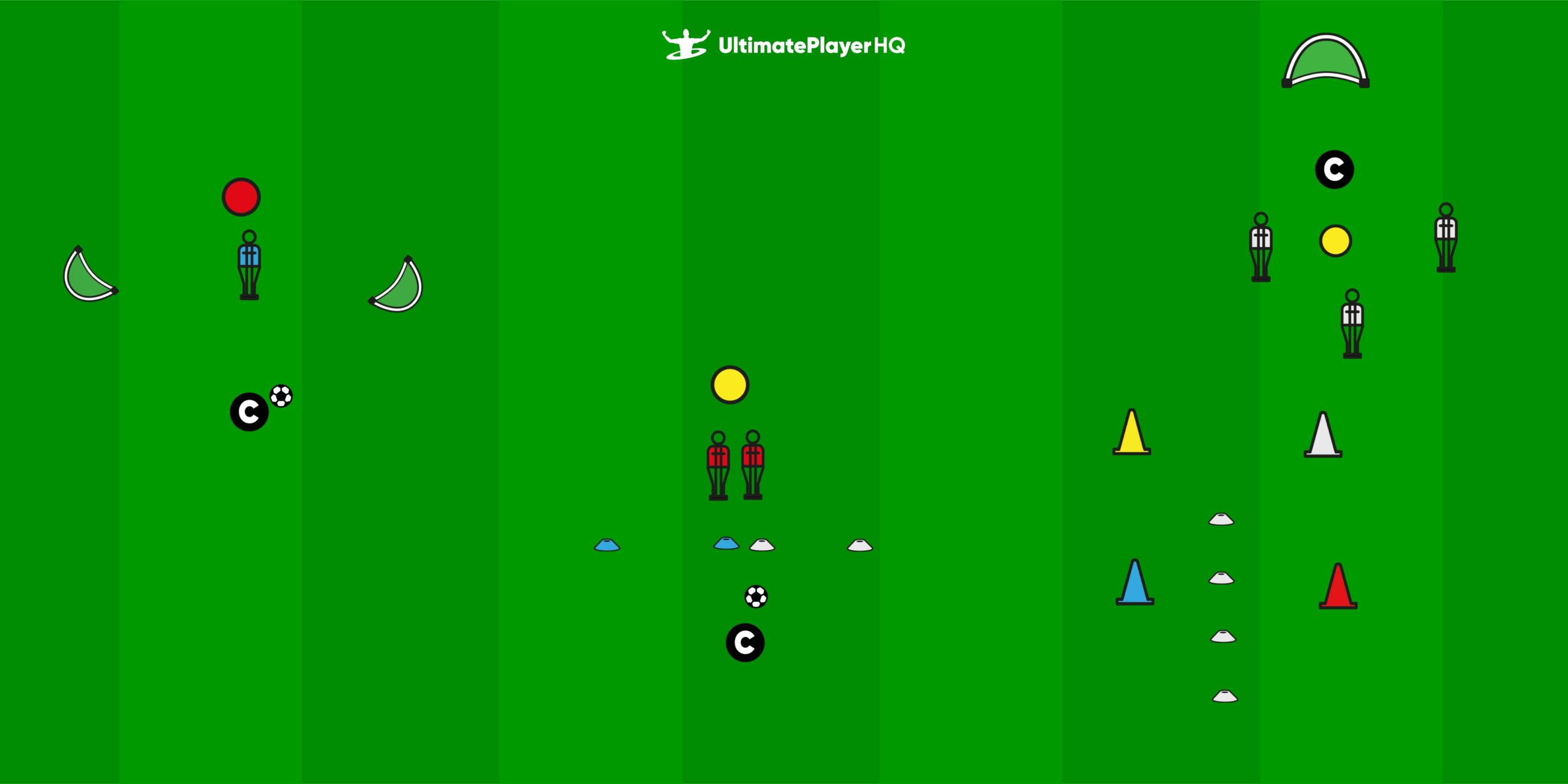 1 2 1  Pass and move quick drills