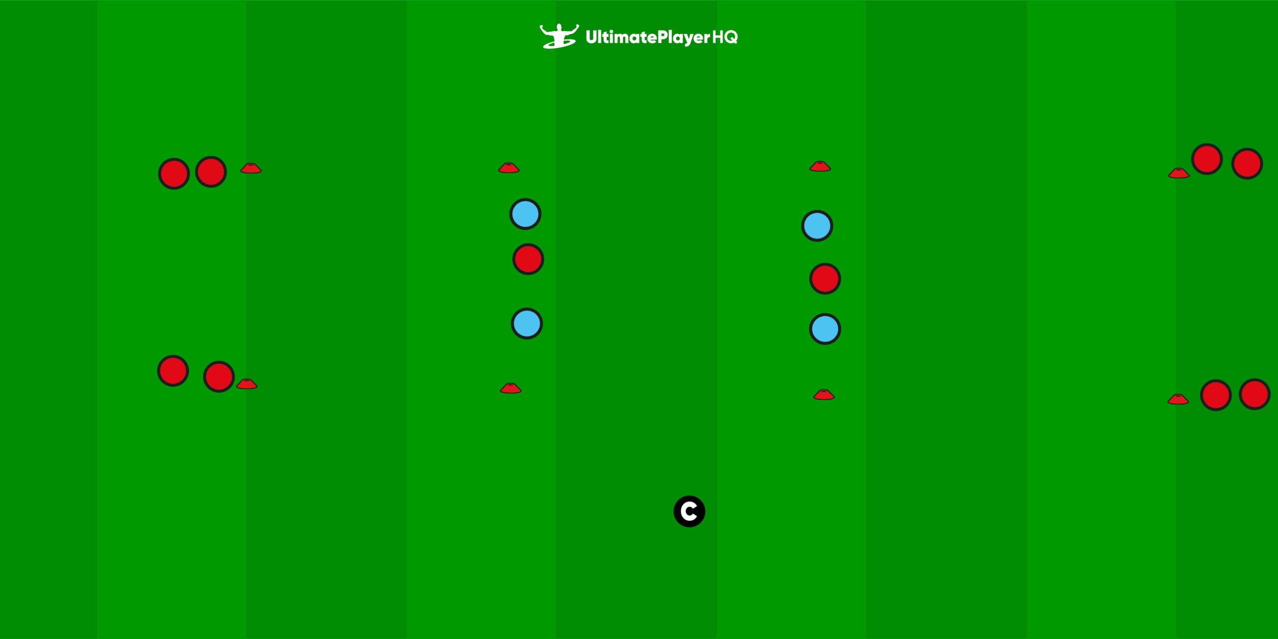 Fire på stribe funktionel